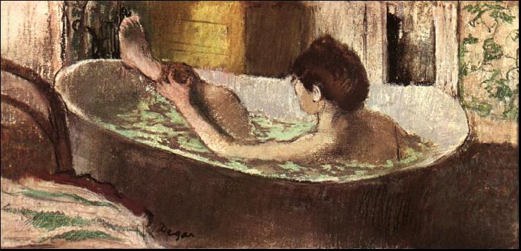 Femmes Dans Son Bain, Edgar Degas